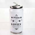 Topjlh Sublimation Stainless Steel Cola Beer Soda Tumbler Personalized Design Printed With Flip-up Straw Double Wall Travel Mug