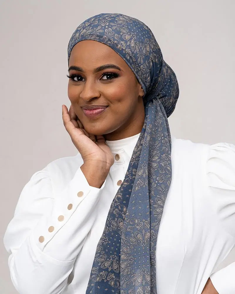 MOTIVE FORCE New Innovative Product Islamic Muslim Printed Arab Dubai Uae Sport Hijab Muslim Women Hijab