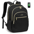 LOVEVOOK Wholesale Quilted Computer Bags Large 15.6 17.3in Business Daily School Daypack Custom Laptop Travel Women's Backpacks