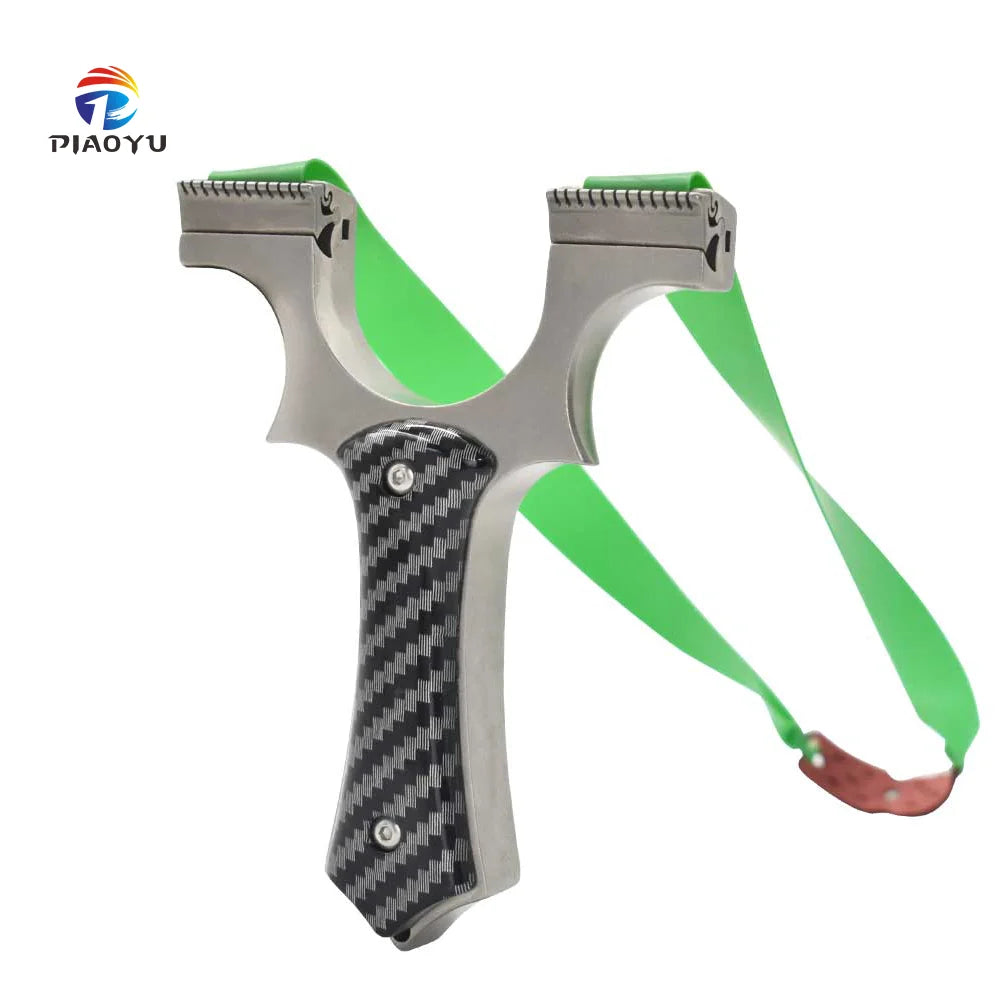 PIAO YU Stainless Steel Dragon Tooth Slingshot Hunting Tools Outdoor Other Shooting Products Slingshot