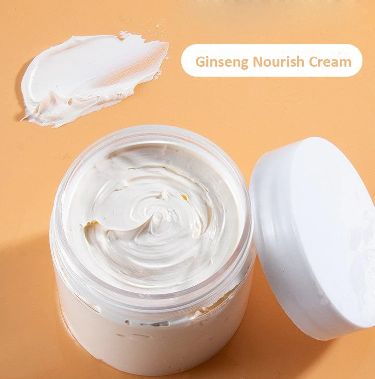 OEM Private Label Ginseng Pearl Cream Whitening Shrink Pores Lightening Lotion Face Cream in Bulk