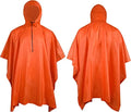 Woqi Foldable Polyester PU Water-resistant Breathable Poncho Hoodie Men Raincoat Rain Ponchos Printed Motocycling