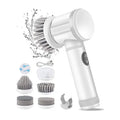 Home Multi-Functional Kitchen Bathroom Wireless Electric Cleaning Brush Handheld Toilet Tool for Dead Corner Bowl Shoe Cleaning