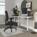 Modern Washable Cushioned Office Chair Mat for Carpet 36x48 Clear Heavy Duty Computer Mat for Home Use