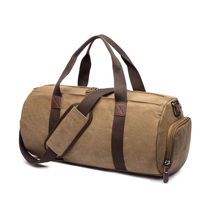 Travel Tote Weekender Bags Gym Duffle Bag Vintage Canvas Travel Luxury Duffle Luggage Bags for Men Women