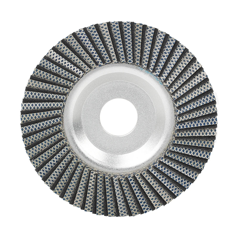 Raizi Tool-Super Quality Hot Sales 4.5inch/115mm M14 Diamond Flap Disc Wheel Used for (natural) Stone Plastic Glass and  Metal