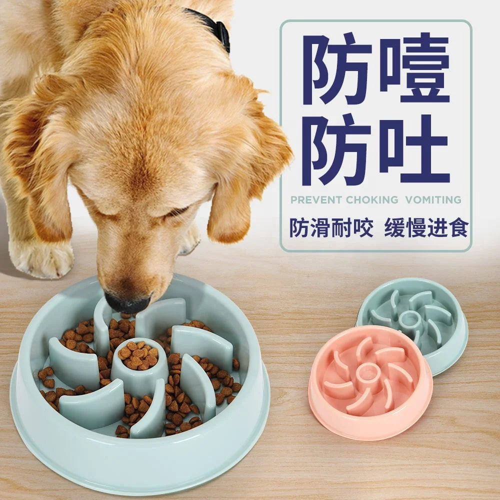 Pet Healthy Diet Products Eat Slowly Pet Bowl Vortex Dog Slow Food Bowl