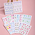 Hot Selling Sticker DIY Nail Decal Sticker Nail Art Decoration Flower Design Nail Salon Products