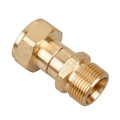 Pressure Washer Swivel Joint Kink Free Gun to Hose Fitting Anti Twist Metric M22 14Mm Connection 3000 Psi