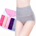 M-3XL Women's Cotton Underwear High Waist Breathable and Comfortable Soft Cotton Panties Ladies Briefs