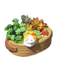 Hot Selling Animal Resin Flowerpot Cartoon Succulent Flowerpot Green Plant Flowerpot Home Decoration Storage Box Jewelry Box