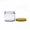 Wholesale Straight Side Glass Storage Jar for Jam Canning Pickle Cookie Storage With Aluminum Lid 100ml 250ml 280ml 380ml 500ml