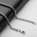 Made in China Stainless Steel Men Necklace Jewelry Stainless Steel DIY Chain Round Snake Bone Chain