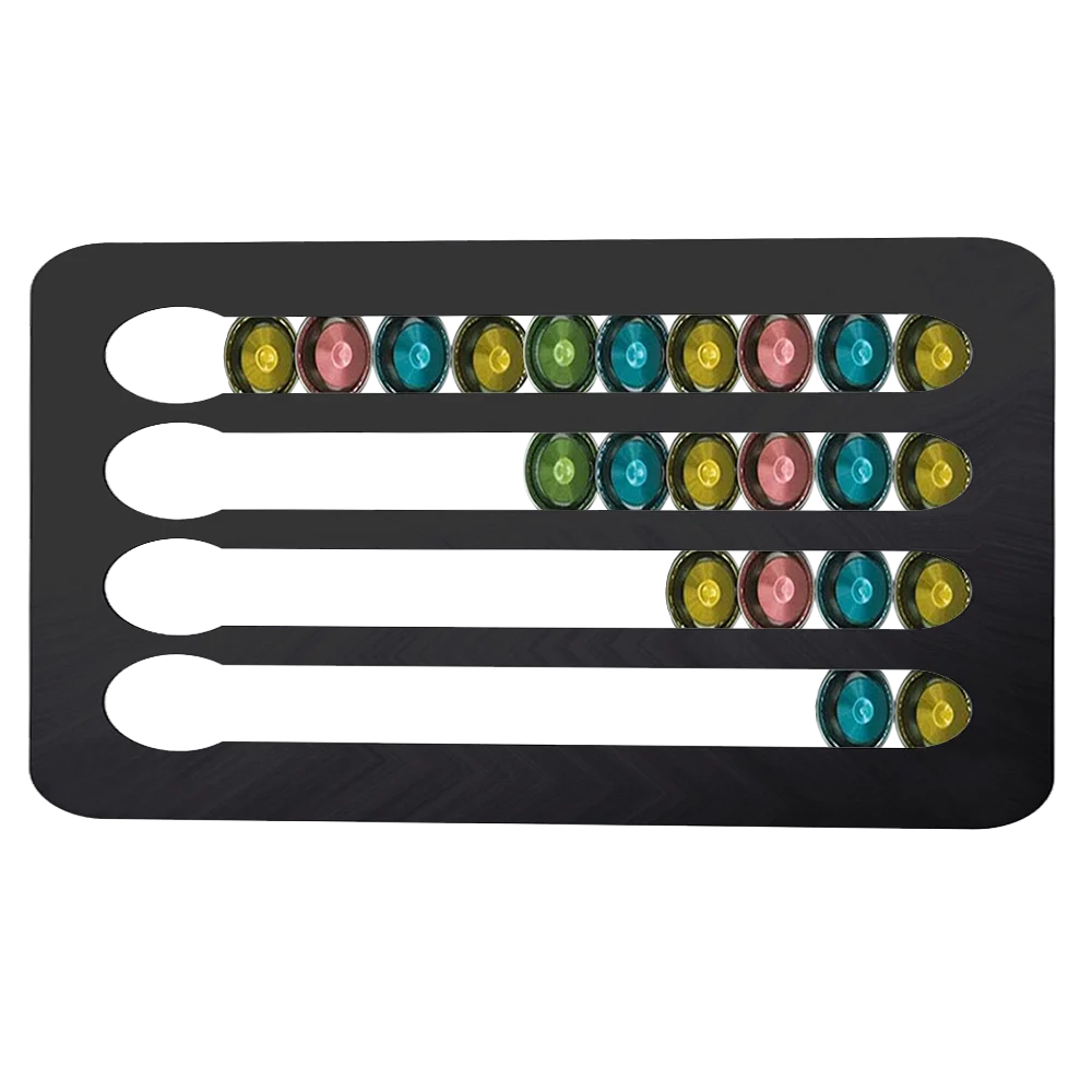 Hot Sale 1PCS Basket Store Soorte for Capsules Cafes to Carry Organizer Coffee Pod Storage Portacialde Caffe