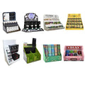 Modern Foldable Counter Top Cardboard Display Rack for Small Products PDQ Lip Balm Display Box Paper Display Boxes for