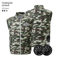 Wholesale Customize Outdoor Jacket Cooling Vest Clothing With Fan