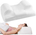 Ergonomic Cervical Memory Foam Pillow for Comfortable Back Sleeping Neck Shoulder Support Best Sleep Alignment Standard