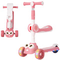 Competitive Price Baby Ride on Car Foldable Children's Kick Scooter Light-Up 3 Pu Wheel Kids Scooter With Seat