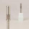 3/32" Electric File Stainless Steel Silver Skinny Slim 3.1mm Small Mini Mandrel Bit for Nail Sanding Bands