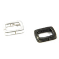 925 Sterling Silver Geometric Oval Clasp For Bracelet Necklace Pendant Jewelry DIY Making Accessory