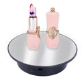 Leeons Wholesale 20cm 360 Degree Automatic Electric Rotating Disc Panorama Shooting Turntable Display Stand Mirror Battery/USB