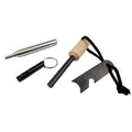 Camping  Flint and Steel Blowing Tube Magnesium Rod Set Portable Stainless Steel Blowing Rod