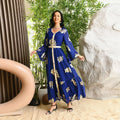 Loose Morocco Party Dress for Women Caftan Dubai Muslim Dresses Eid Moroccan Kaftan Woman Evening Long Dress MegaBDM