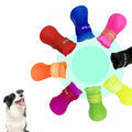 Rubber Solid Puppy Boots Sweet Pet Dog Shoes Waterproof Dog Boots Booties