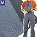 Medium Weight 100% Cotton Woven All Day Japanese Hickory Stripe Denim Jeans Fabric for Shoes Suppliers Manufacturer Foshan
