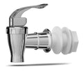 Stainless Steel Replacement Spigot for Beverage Dispenser Stainless Spigot Drinking Straws Bar Accessories Metal MZL