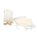 Reusable Unbleached Empty Cotton Tea Bag Drawstring Muslin Bath Pouch Bags