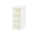 Simplicity Mini Four Grid Tape Storage Box Drawer Type Dustproof Box Office Stationery Storage Box