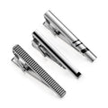 Daili Wholesale 45-50 cm Short Tie Clips Set 3 PCS Black Enamel Brass Tie Bars Men's Necktie Gift Wedding Party