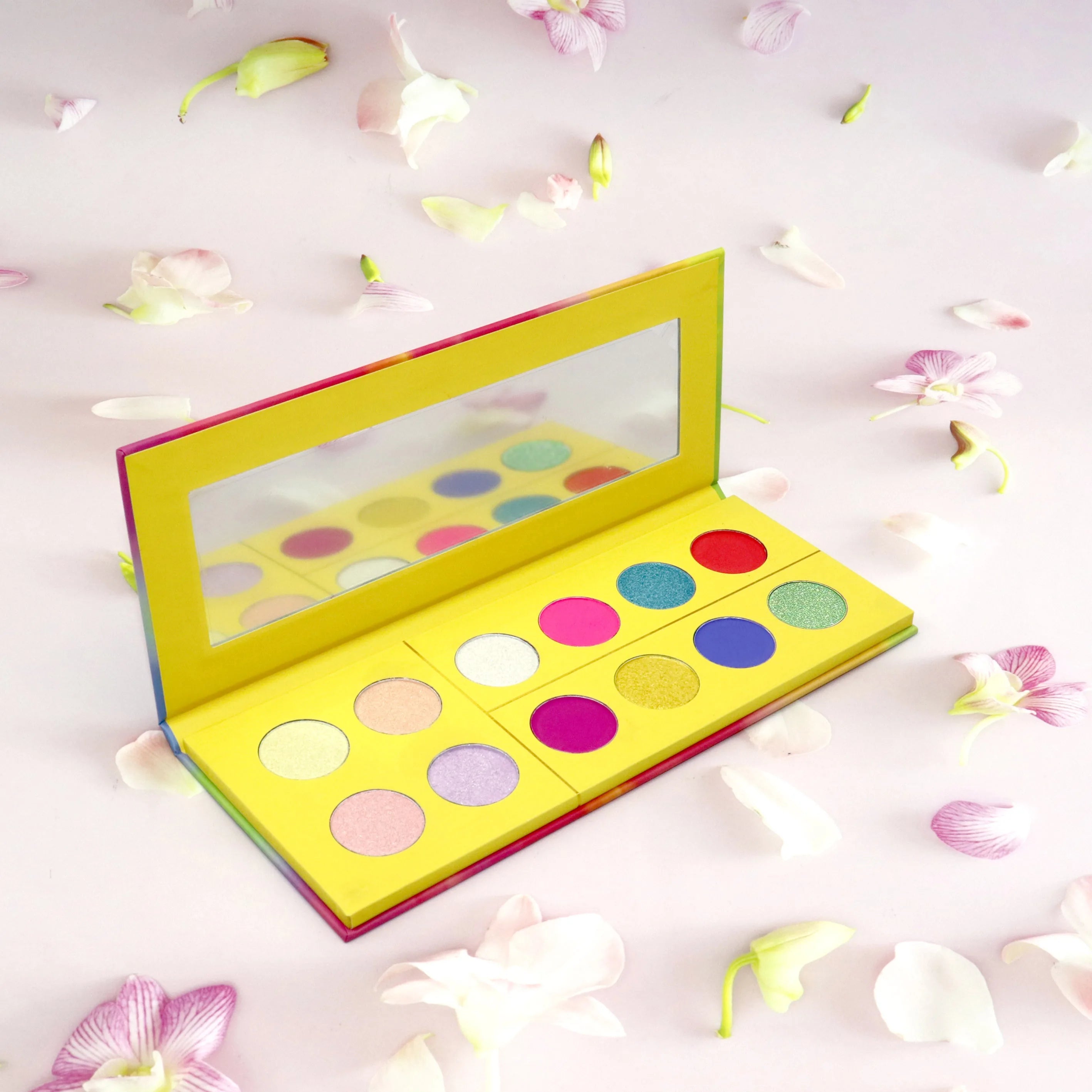 Custom Professional Long Lasting Makeup Glitter 12 Color Eyeshadow Matte Eye Shadow Palette