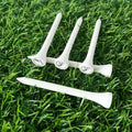 Custom Bulk Painted Bamboo Wooden Golf Tees 54mm 70mm 83mm Prong Prongs