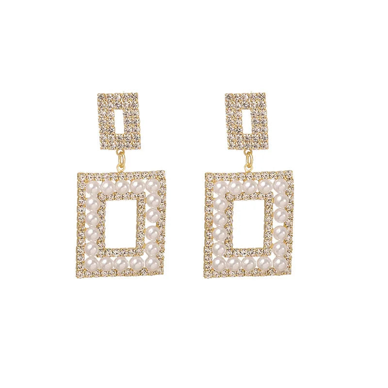 LYZJ164 Wholesale Fashion Stud Earrings Korean Style Women Gold Stud Earrings Jewelry