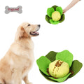 China Manufacturer's Slow-Eating Squeaky Cabbage IQ Dog Interactive Bowl Pet Chew Toys Cute Interactive Dog Toy
