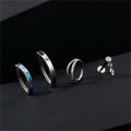 Toposh F136 CZ in Stock Internally Threaded Single Cartilage Tragus Stud Earrings Belly Nose Ring Labret G23 Titanium Piercing