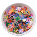 DIY Wholesale Shiny Holographic Pvc Sequin 2 Holes Shoes Hat Garment Decorative Handmade Sewing Embellishment Bulk Shell Sequins