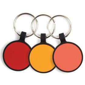 Round Silicone Pet ID Tags Best Selling Customized Dogs Animal 1pc/opp Bag Customized Brand Logo Padded No MOQ 7-15 Days Silisum