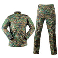 Customize Outdoor Men's Digital Camo Rip-stop Breathable Training Suit ACU Uniform