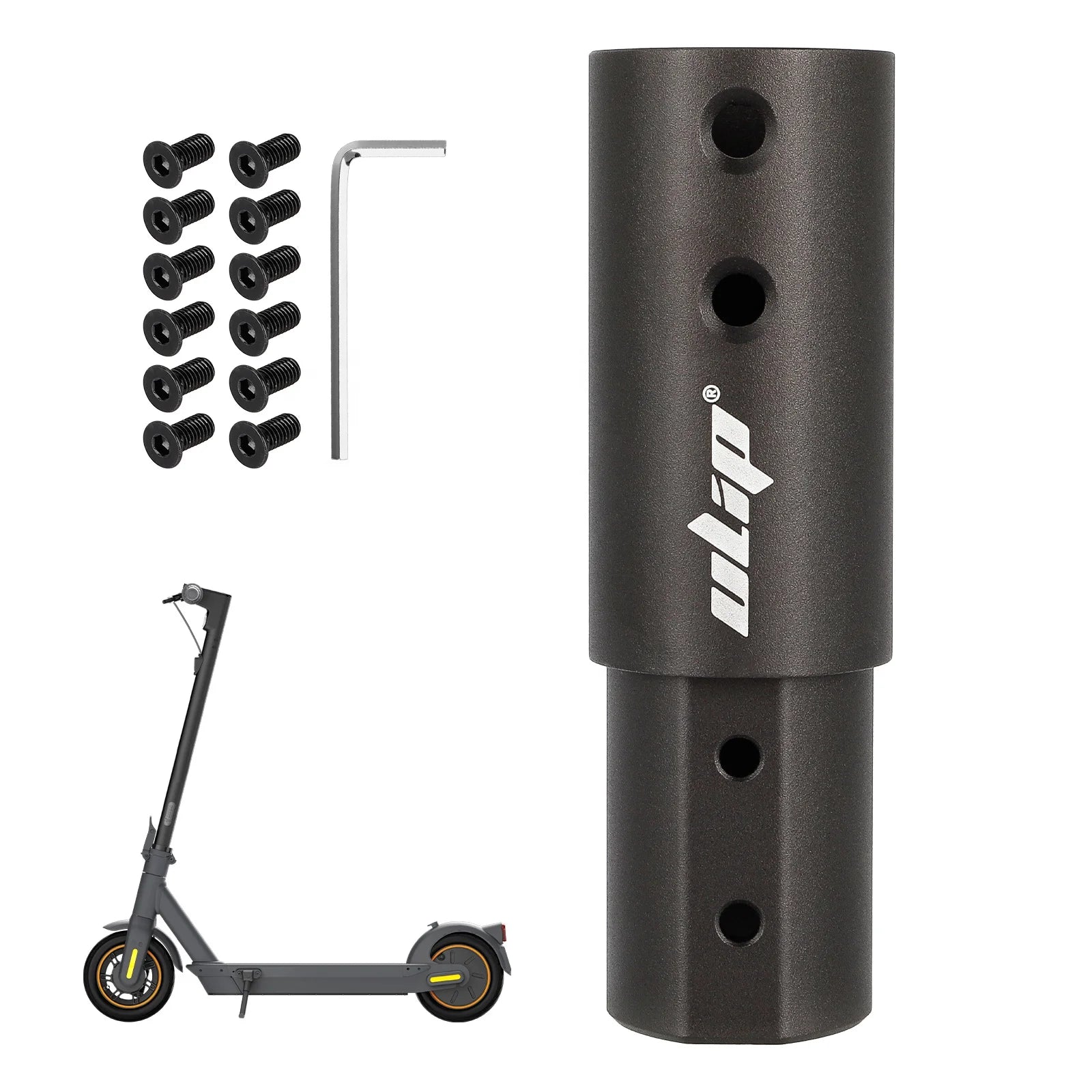 Ulip Front Rod Extension Tube for Segway Ninebot MAX G30 G30D G30LP Electric Scooter Adjustable Accessory Increasing the Heigaht