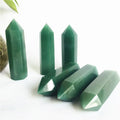 Wholesale Natural Crystal Green Aventurine Stone Obelisk Point Tower for Healing