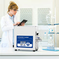 Digital Ultrasonic Cleaning Machine Tabletop Type Timer Adjustable 40kHz Compact Size for Commercial or Home Use