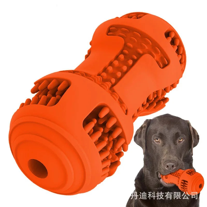 Wholesale Pet Products Rubber Tooth Cleaner Feeder Chew Teething Dog Toy