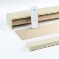 Automatic Double Layer Blackout Zigbee Compatible Built-In Lithium Battery Motorized Roller Shades Zebra Blinds Plain APP/WIFI