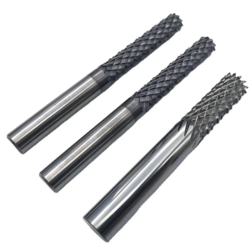 JR143 CNC Cutting Tools Solid Carbide Flat Corn Milling Cutter Woodworking Router Bit