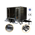 2025 Unilateral Folding Pedal RV Camper Shower Toilet Hot Sale Outdoor Portable Chemical Toilets to Chilean Standard for Parks