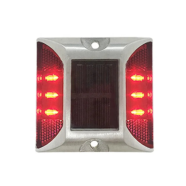 ROHS compression strength cast aluminium NI-MH flashing cat eyes solar leds road stud