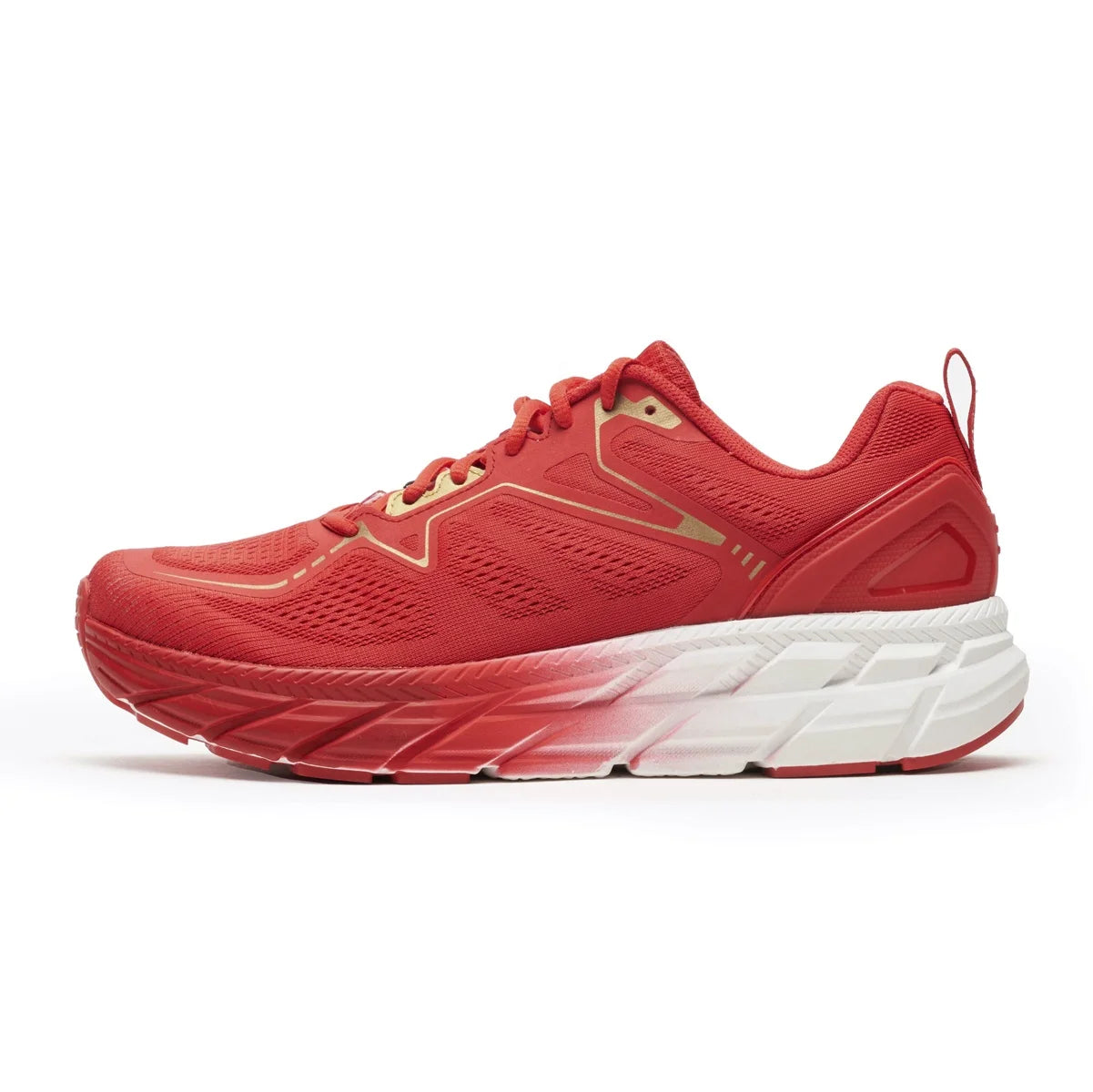 HOTPOTATO New Design Breathable Lightweight Summer Spring Autumn Winter Running Shoes Unisex Cushioned Marathon Shoes R11 RED